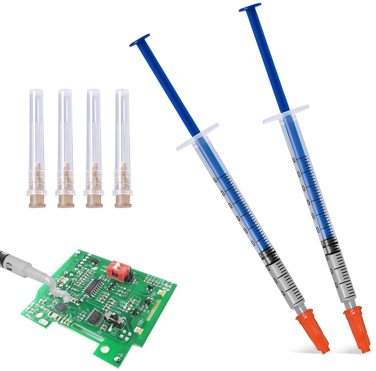 Solidchoice - Conductieve Zilver Lijm voor Elektronische Reparaties (2 Stuks)