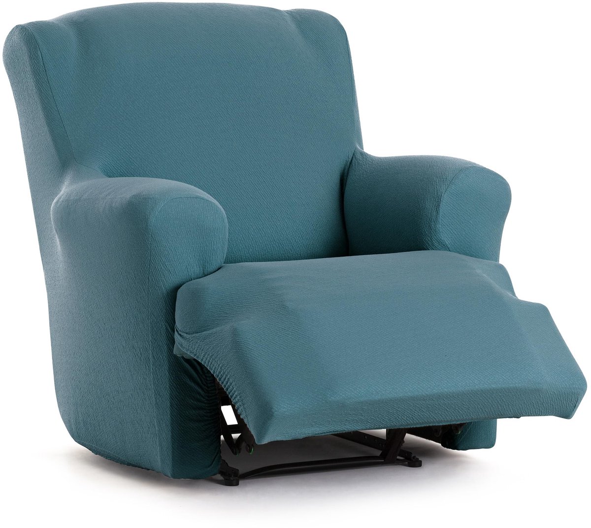 Solidchoice - Bi-elastische Sofakap voor Relaxstoel, Smaragdgroen, Harlem Design
