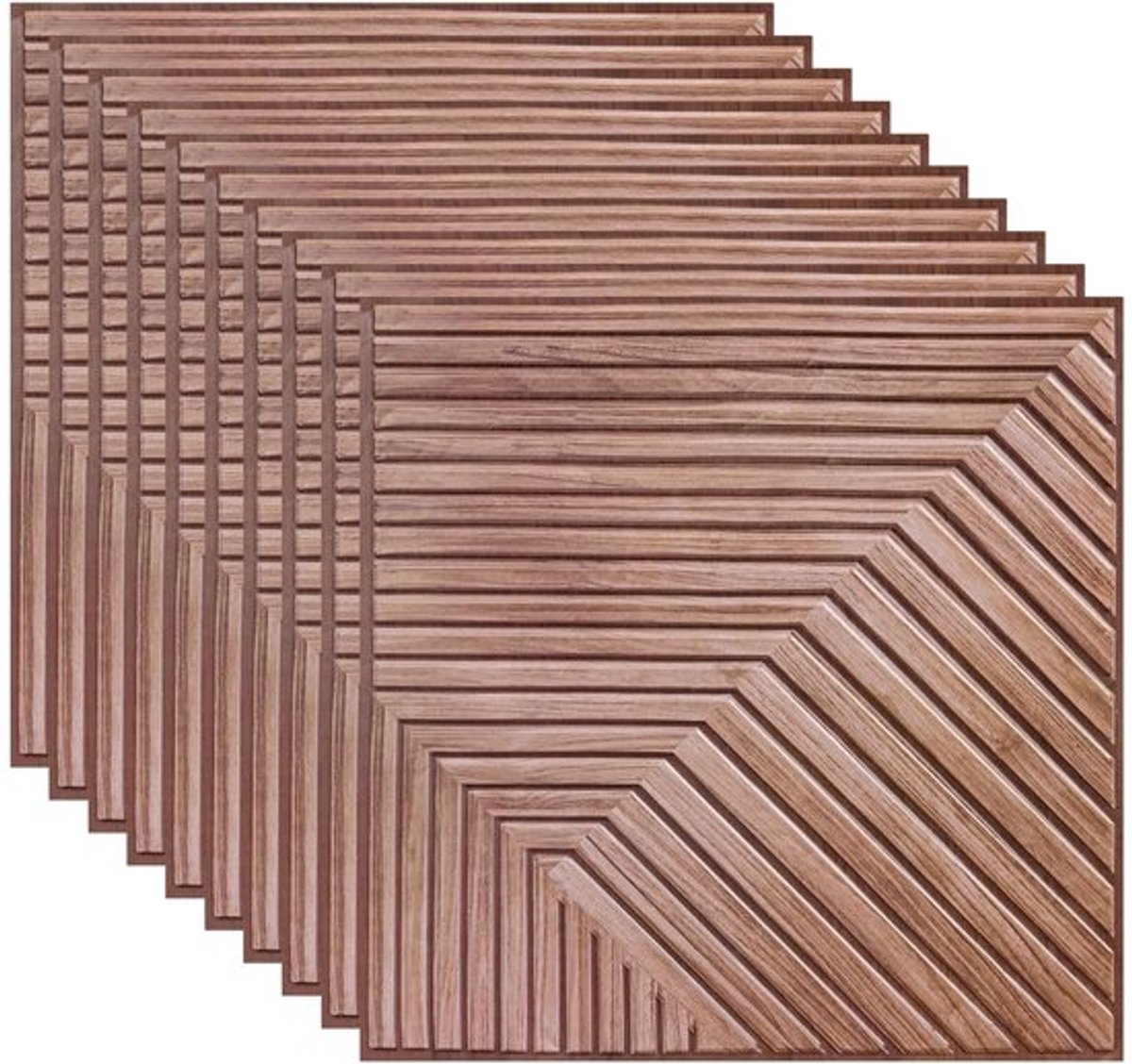 Akoestische Panelen 10 Stuks - Zelfklevend - Geluidsisolatie - Wanddecoratie - 30x30 cm - Ideaal voor Gaming - Geluidsisolatiepanelen