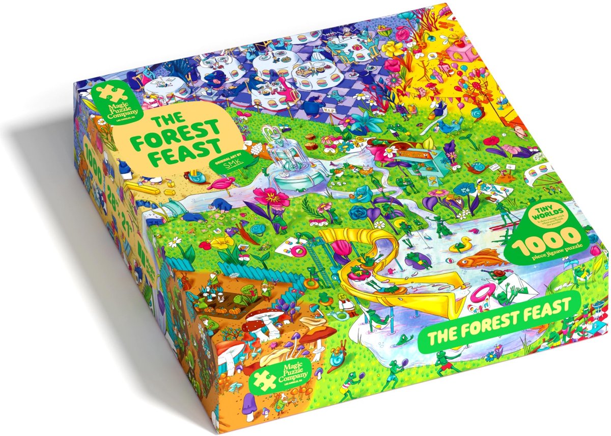 Solidchoice - Magische Puzzel van 1000 Stukken