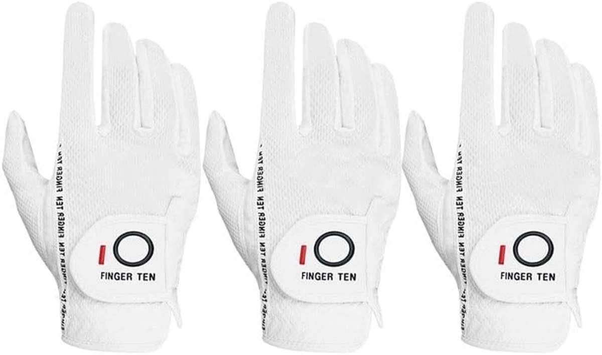 Solidchoice - Golfhandschoenen voor Rechterhand met Waterdichte Grip 3-Pack