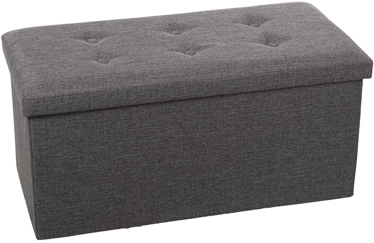 Solidchoice - Zitzak voor Binnen en Buiten, Donkergrijs, 38 x 77 x 38 cm