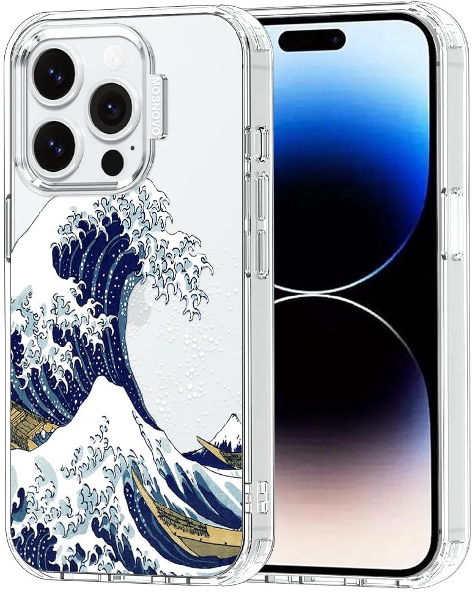 Solidchoice - Transparante TPU Bumper Case voor iPhone 14 Pro met Schokabsorberende Bescherming