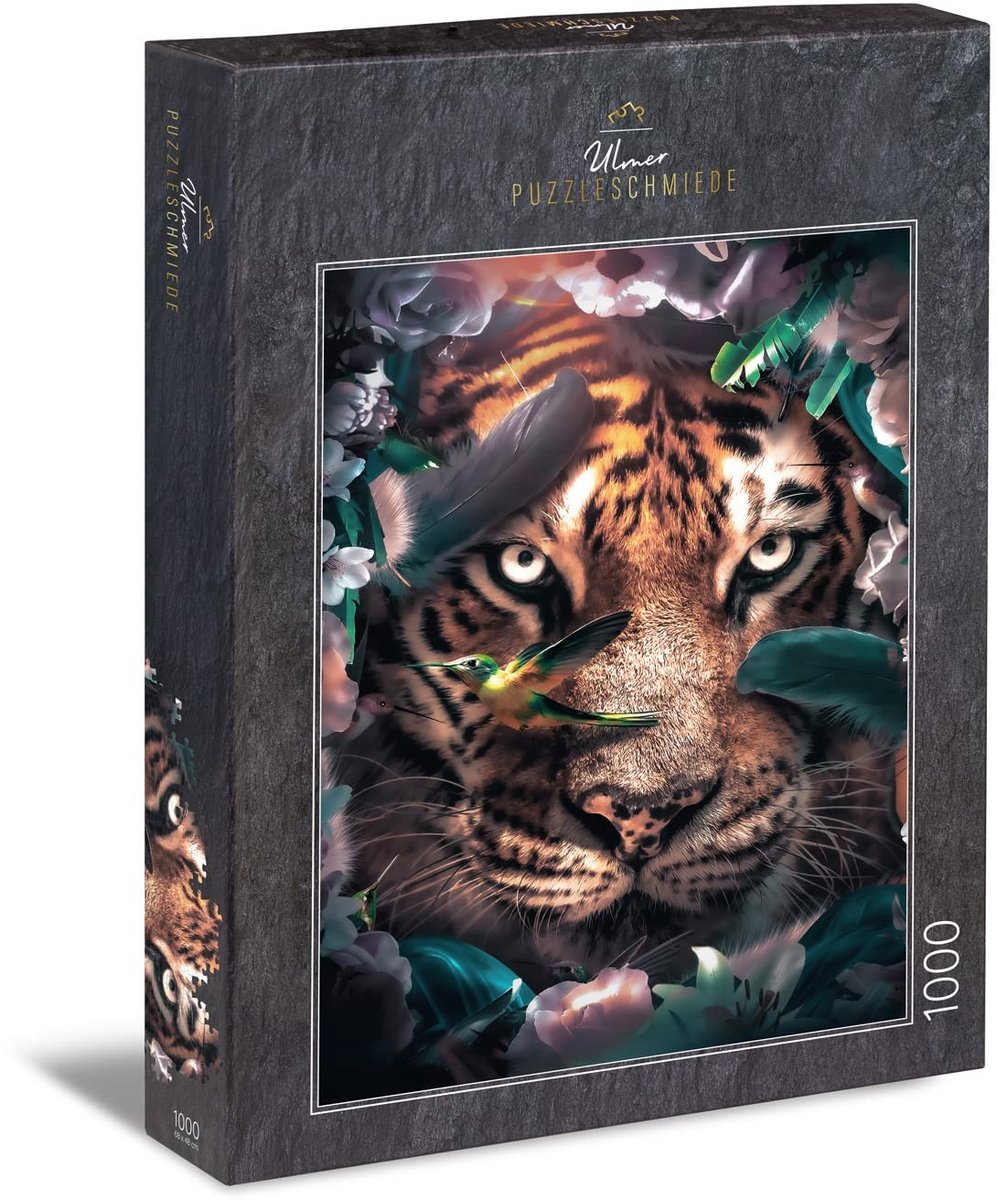 Solidchoice - Puzzel Hoofdlingsjuweel 1000 Stukken van een Tijger