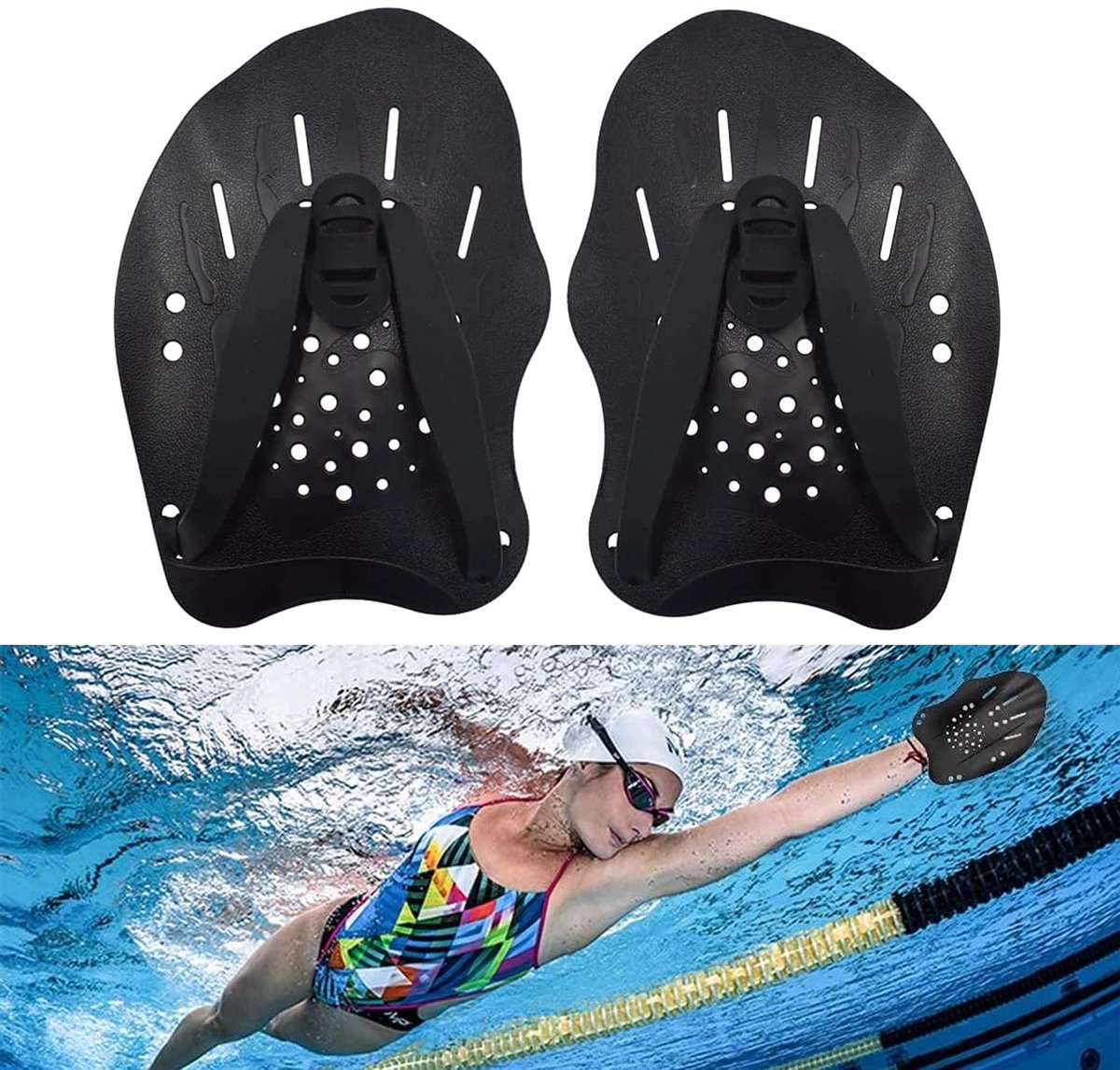 Solidchoice - Professionele Zwem Training Paddle voor Volwassenen