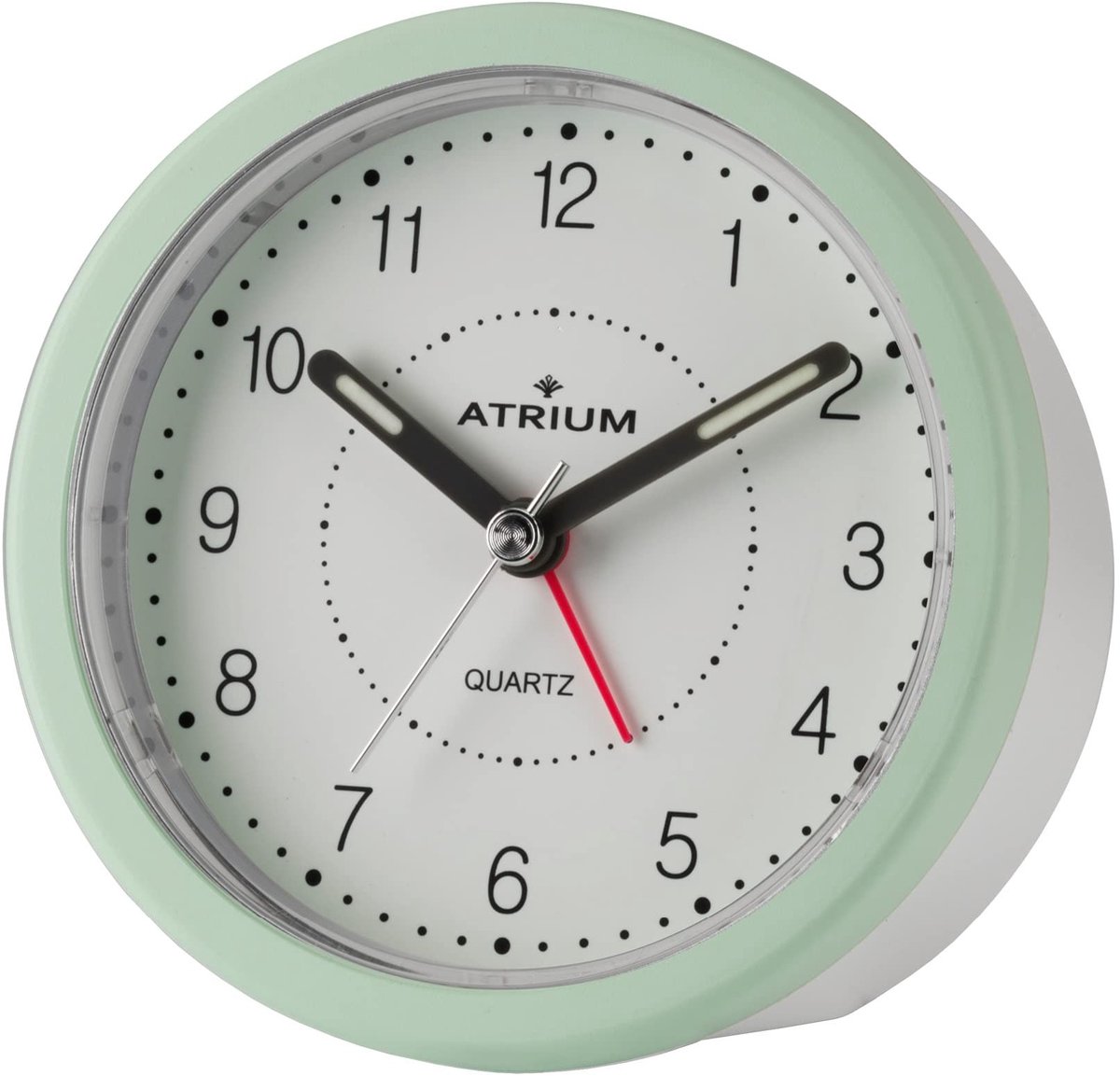 Solidchoice - Analoge Alarmklok zonder Tikken met Snooze en Licht