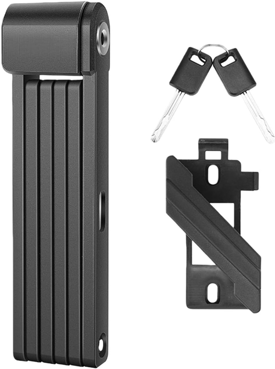 YQLAFT Fietsslot vouwslot - fietsslot ringslot - 80cm - fietsslot ketting - fietsslot - voor fietsen, motorfietsen, elektrische voertuigen