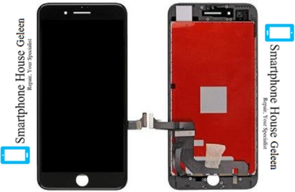 iPhone 7 LCD Scherm Digitizer en Touchscreen - Zwart - A Kwaliteit - Fix je iPhone zelf!