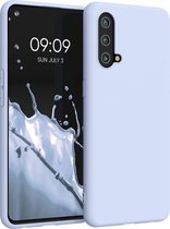 kwmobile telefoonhoesje geschikt voor OnePlus Nord CE 5G - Hoesje voor smartphone - Back cover in mat lichtblauw