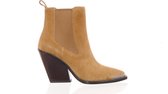 ASH stijlvolle dames  Cowboyboot - camelkleurige suède - maat 36