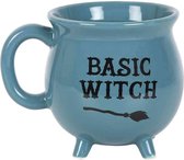 Something Different Mok/beker Basic Witch Ceramic Blue Cauldron Blauw