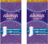 Always Fresh Inlegkruisjes Extra Protect Long Plus Value pack 2x 44 stuk(s)