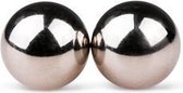 Easytoys ben Wa Ballen 12 mm - Zilverkleurig - Sextoys - Vagina Toys