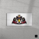 ALUXEM® Red Bull Racing F1 2021 - Muurdecoratie Formule 1 & Max Verstappen Fans - Aluminium Staal