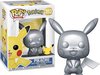 Funko Pikachu (Silver Metallic) 10 inch - Funko Pop! Games - Pokemon Figuur  - 25cm