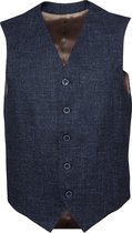 Suitable Tollegno Gilet Melange Navy