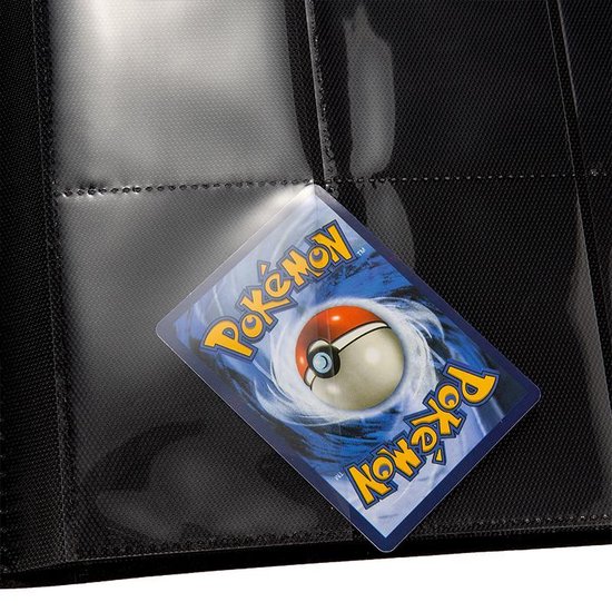 Thumbnail van een extra afbeelding van het spel NAPI Pokémon Verzamelmap - Pokemon Kaarten Map -  Yu-Gi-Oh Map - Map voor 360 Kaarten - 20 Pagina’s - 9 Pocket - Premium Kwaliteit