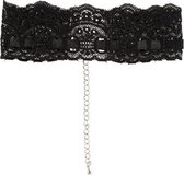 Kanten halsband - Zwart - Sexy Lingerie & Kleding - Accessoires