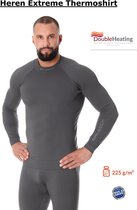Brubeck Heren EXTREME Thermoshirt - Donkergrijs M