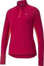 PUMA Run Favorite 1/4 Zip Sporttrui Dames - Maat XL