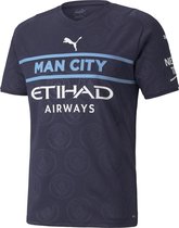 PUMA MCFC Third Replica Sponsor Sportshirt Unisex - Maat XXL