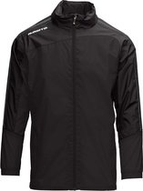 Masita | Windbreaker Forza - Dames Heren Kind Regen- Windjack met Capuchon - BLACK - 152