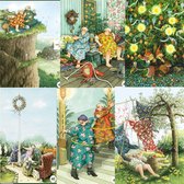 Inge Löök Postcard set de 6 cartes (set 8 cartes 43-48 )