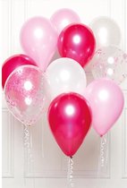 Amscan Ballonnenboeket Latex Roze 10 Stuks