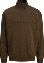 JACK&JONES ORIGINALS JORCOPENHAGEN SWEAT QUARTER ZIP SN Heren Trui - Maat M