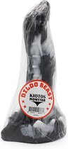 Kiotos Monstar - Dildo Beast 2 Tentacle - 22 x 5 cm - Tie Dye Zwart/Wit