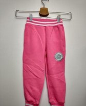 Meisjes joggingbroek New York roze wit 98/104