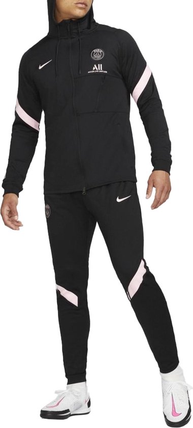 Nike Trainingspak - Maat XXL - Unisex - Zwart - Licht roze | bol.com