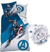 Marvel Avengers Dekbedovertrek Set Force - Eenpersoons - Inclusief Hoeslaken - Katoen