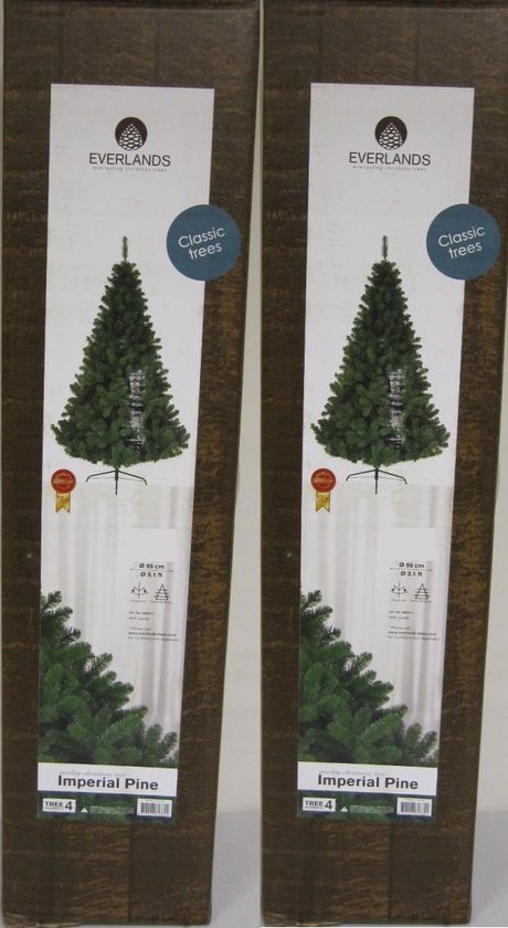Everlands Imperial Pine Kunstkerstboom - 240 cm - zonder verlichting | bol