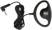 Maas KEP-300K Earphone Schelpmodel voor Kenwood portofoon 2,5mm jack