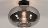 Lumidora Plafondlamp 31002 - E27 - Zwart - Grijs - Metaal - ⌀ 30 cm