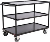 Stier - Plateauwagen/Serveerwagen/Gereedschapskar