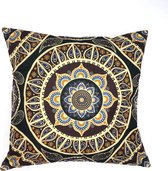 Kussenhoes Mandala Lotus | Hippie | Indiaans | Boho | 45 x 45 cm | Exclusief binnenkussen