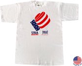 Everlast - Sportshirt USA Boxing - Work Out T-shirt - Heren - Wit - Maat XL