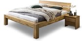 Bed Box Wonen - Eiken houten bed BB-Line 200 - 180x200 - Natuur geolied