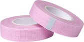 Lashes & More - 6 Stuks Wimpertape - Roze/Paars - Wimperextensions - Wimper tape - Beautytape - Medische tape - Wimper tool - Hyperallergeen - Huidvriendelijk – Tape – Non Wooven T