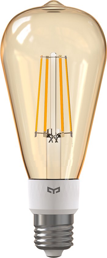 Yeelight smart filament led lamp amberkleurig - E27 fitting - Amazon Alexa  - Slimme... | bol.com