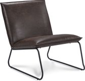 Icon Living - Fauteuil - Coco 1-zits - Stof -  Bruin