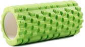 Foam Roller - Fascia Roller - Foam Roller voor Fitness, Pilates & Yoga - Diepe Massage voor Spieren & Gewrichten - Groen