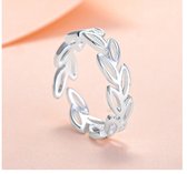 akyol blad ring verstelbaar verstelbare ring ringen dames verstelbare blad ring dames valentijnscadeau