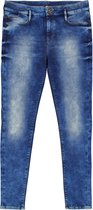 Tripper NOLACURVE Dames Skinny Fit Jeans Blauw - Maat W50 X L32
