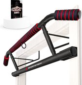 Sportstech optrekstang deurkozijn - perfect krachtstation voor home gym - zonder schroeven - inklapbaar - pull-up bar KS550