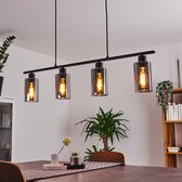 Belanian.nl - Moderne hanglamp - Hanglamp - Hanglamp zwart, 4-vlammig - Eetkamer -  Eetkamer, keuken, slaapkamer, woonkamer - Modern