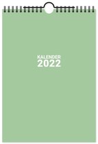 Kalender 2022 | Minimalistisch met kleur | A4