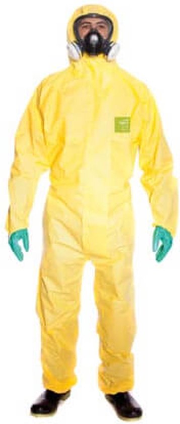 Combinaison de protection chimique à Capuche, Bricolage, Industrie, Peinture, EPI, Réutilisable AlphaTec 2300 Model 132